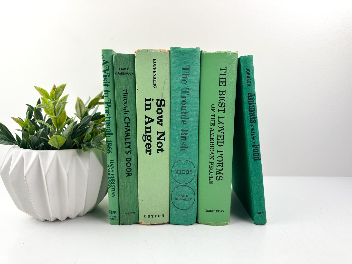 Green Books by Color