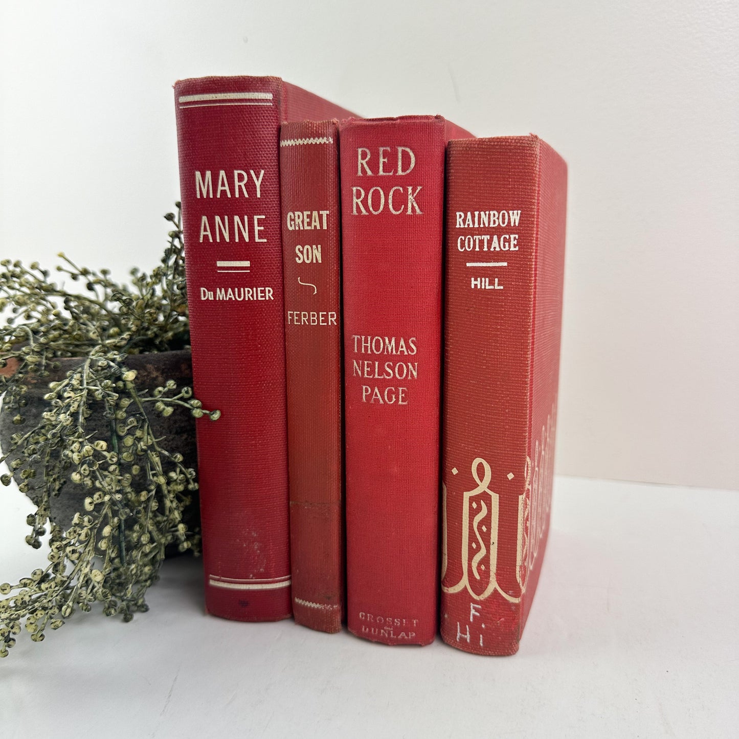 Red Old Books