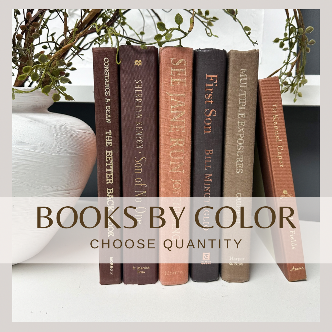 Books By Color- Brown