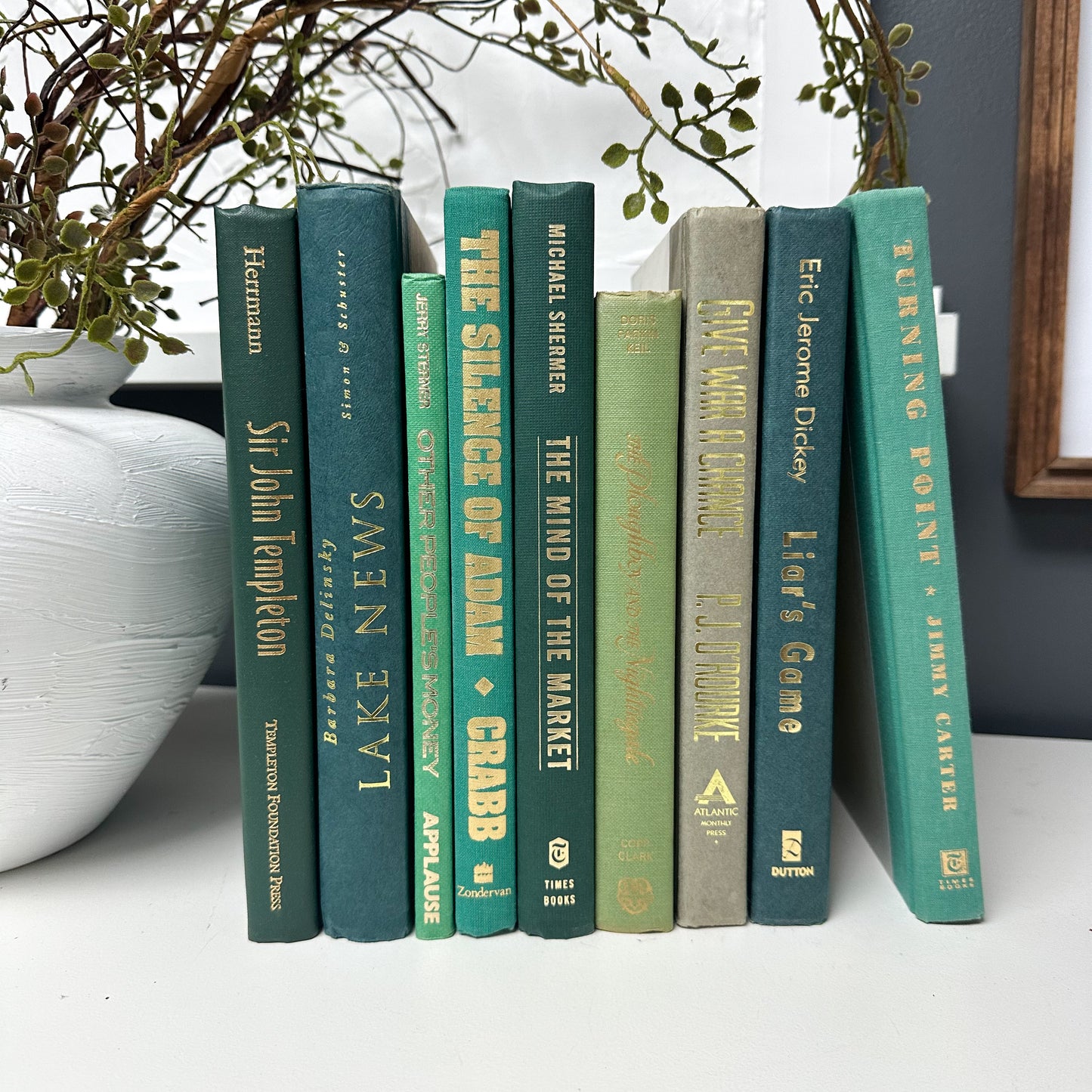 Books By Color- Green