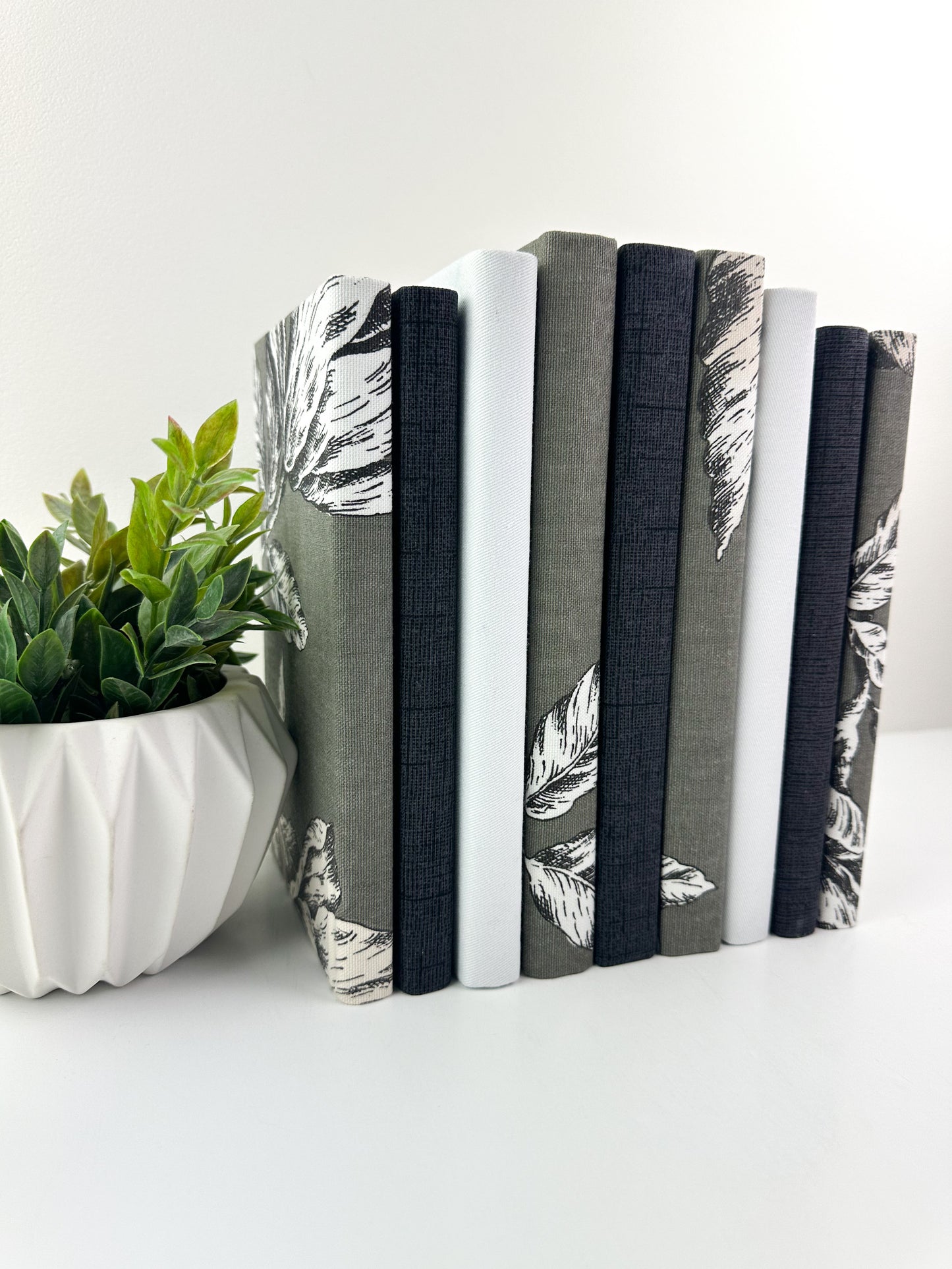 Modern Fabric Covered Books