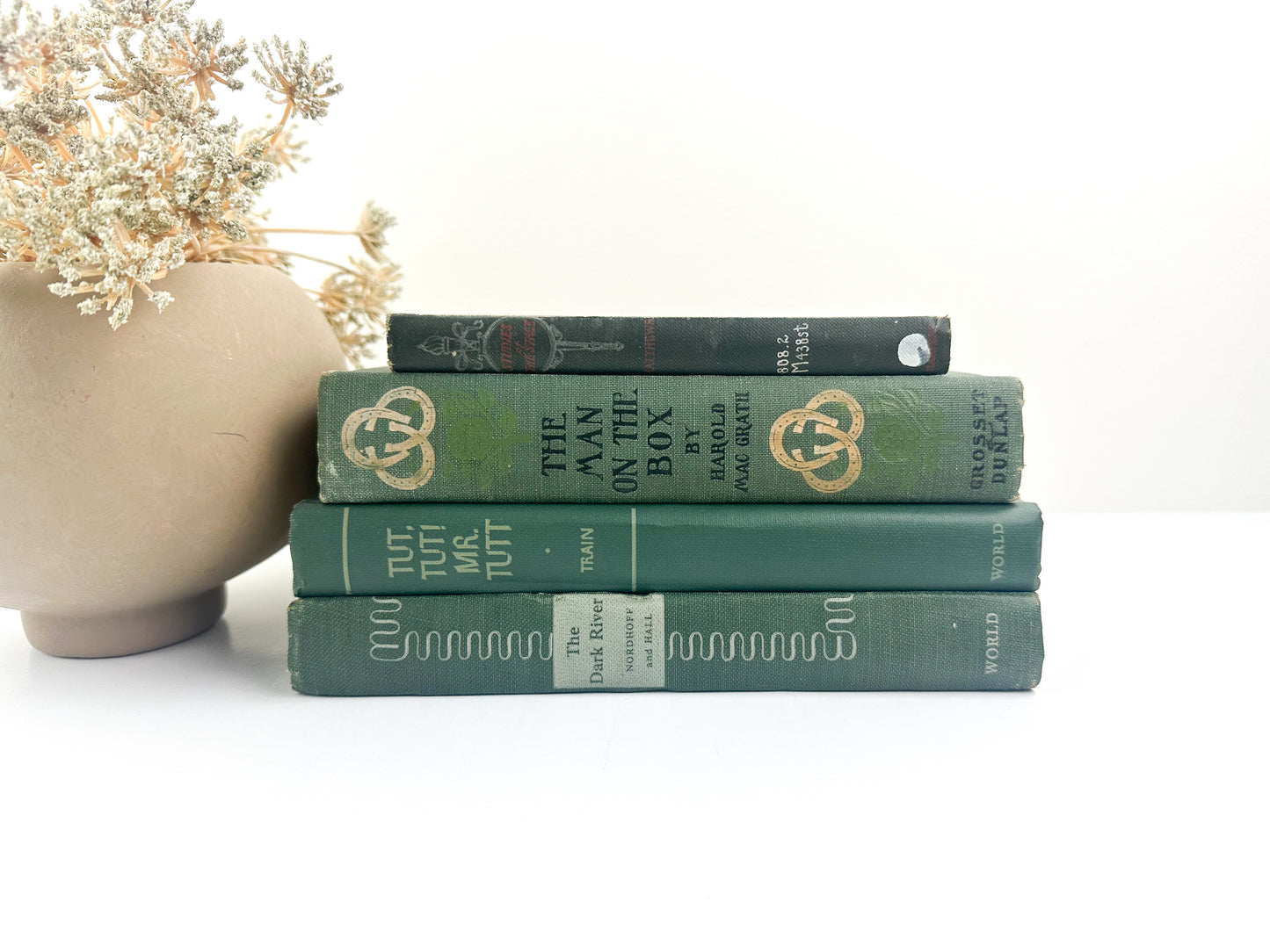 Vintage Books for Home Decor