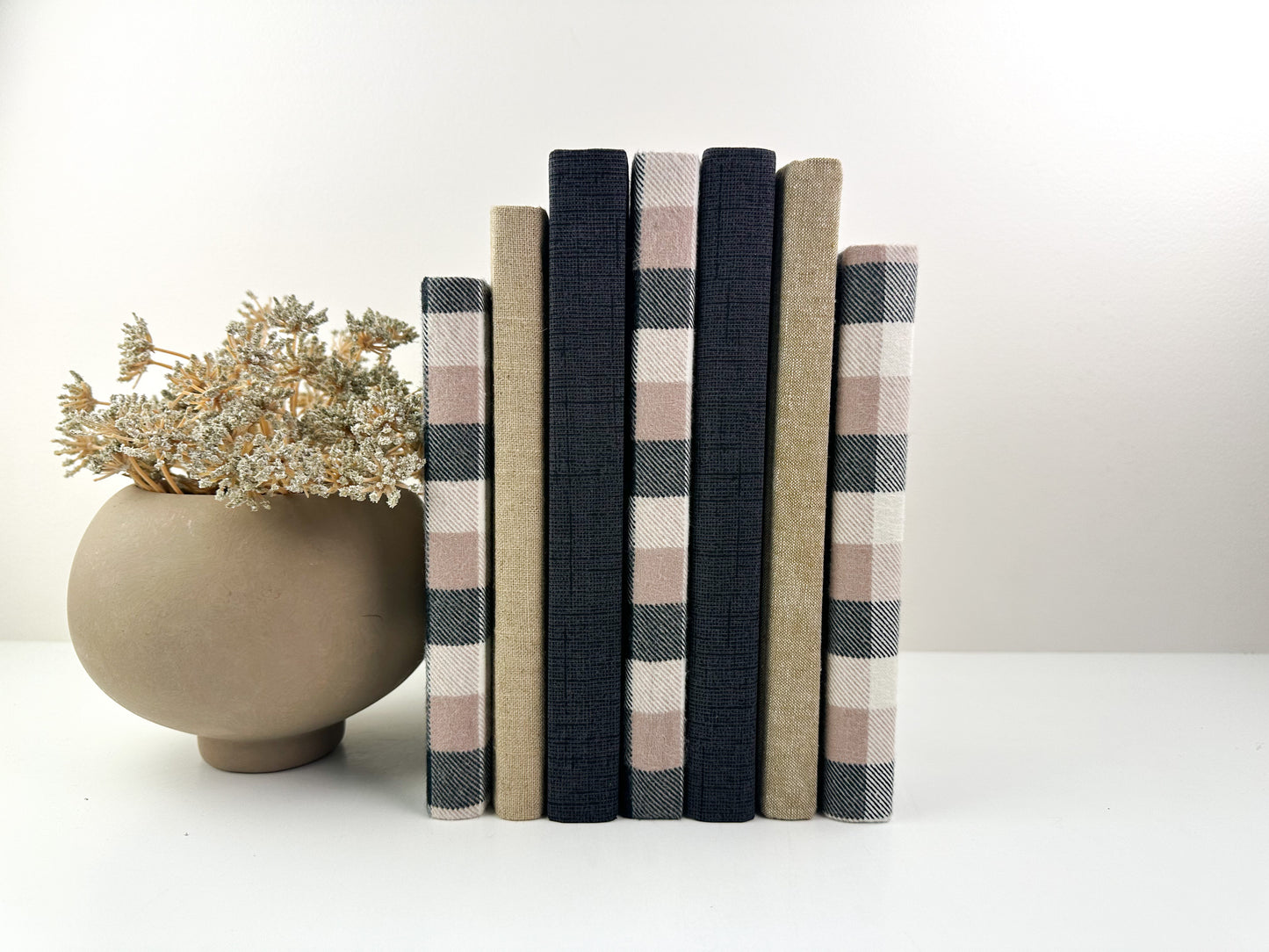 Fabric Covered Book Set