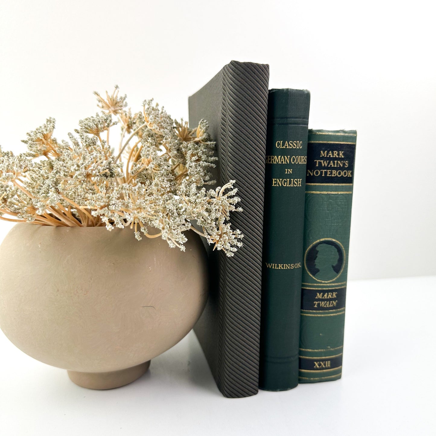 Green Decorative Book Set