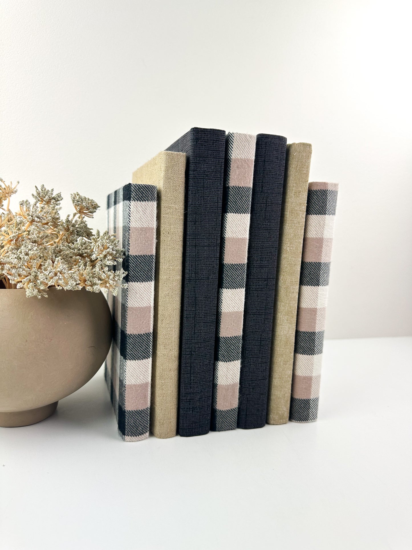 Fabric Covered Book Set