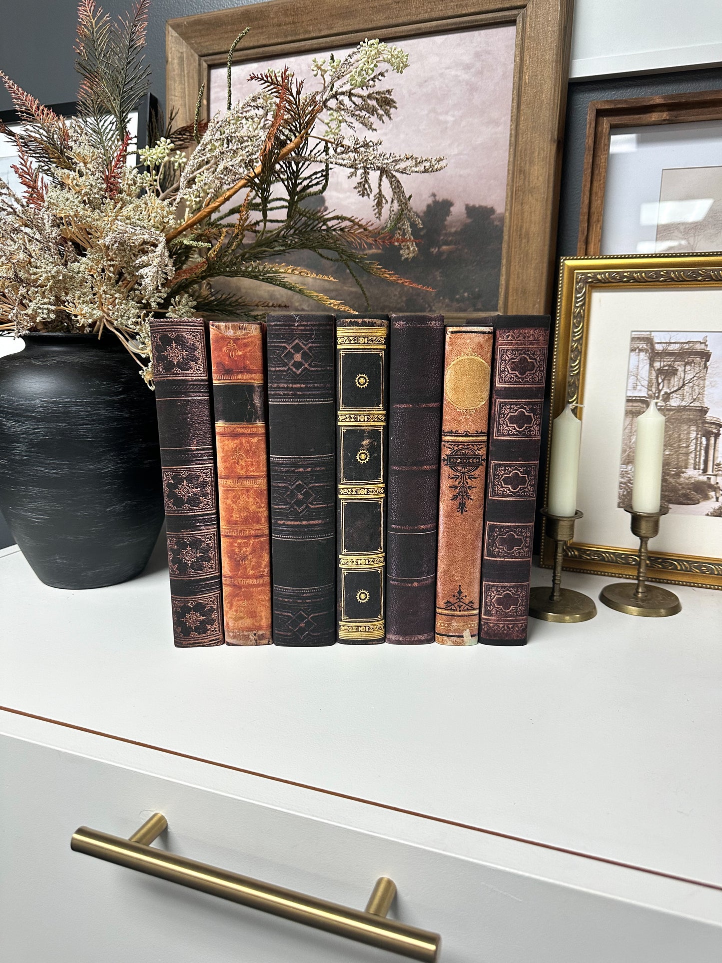 Vintage Inspired Wrapped Books- Build Your Set