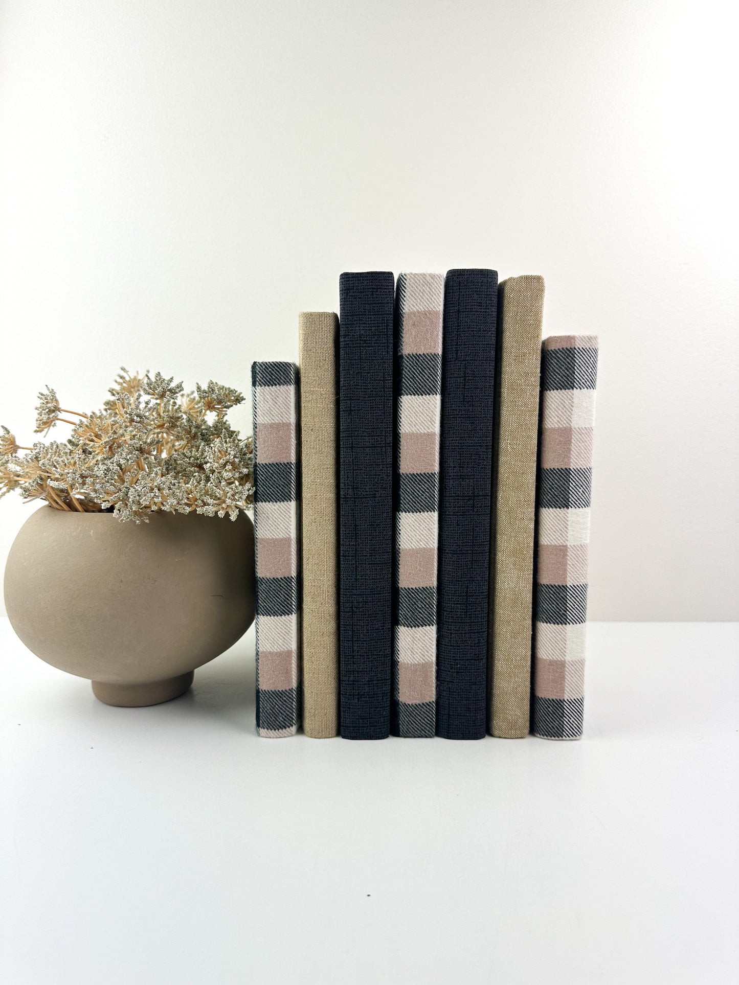 Fabric Covered Book Set