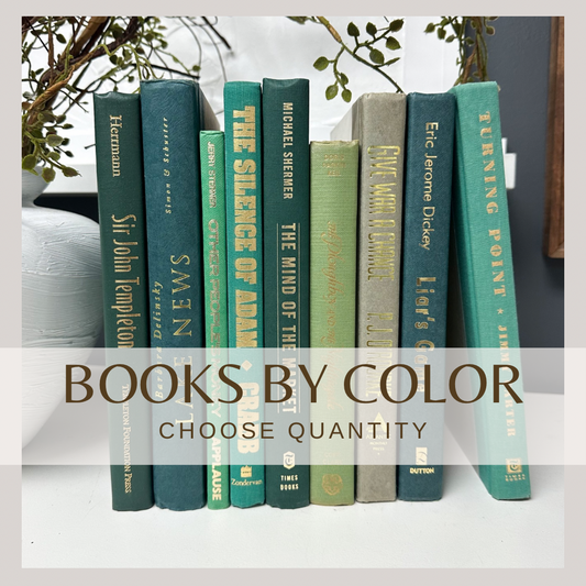 Books By Color- Green