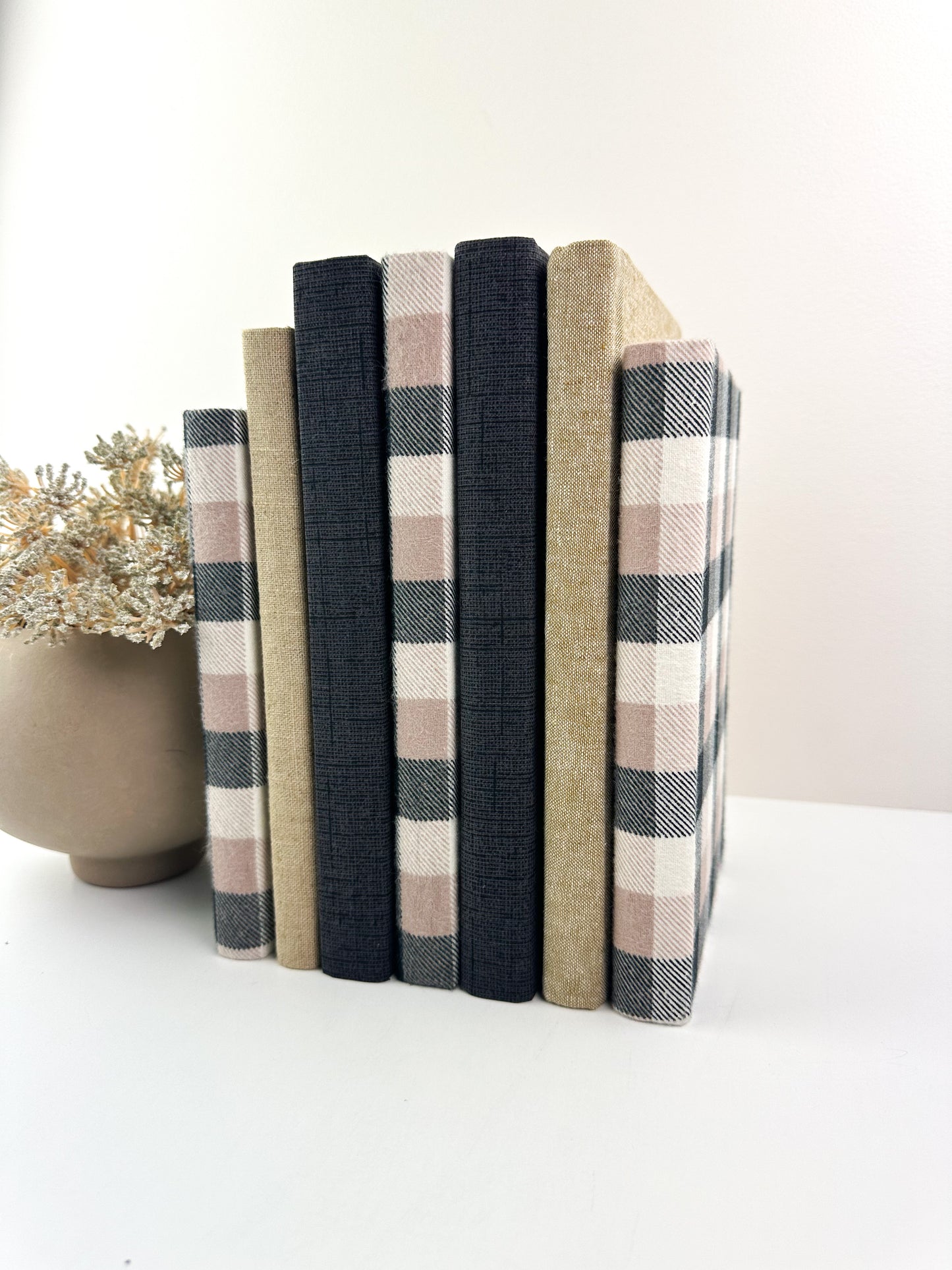 Fabric Covered Book Set