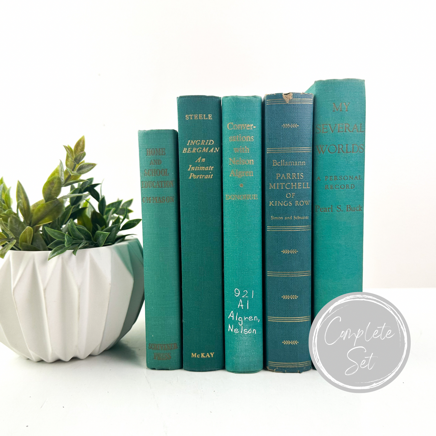 Turquoise Book Set