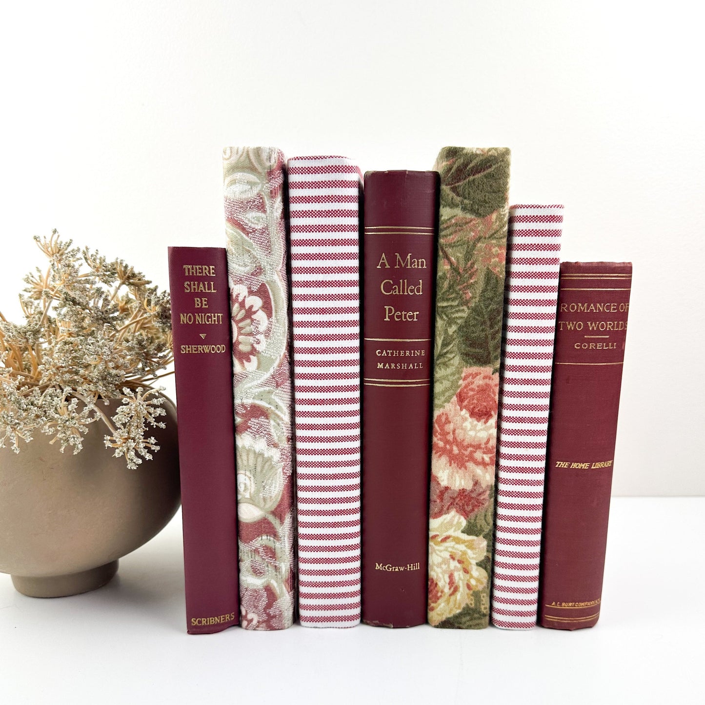 Red Decorative Books