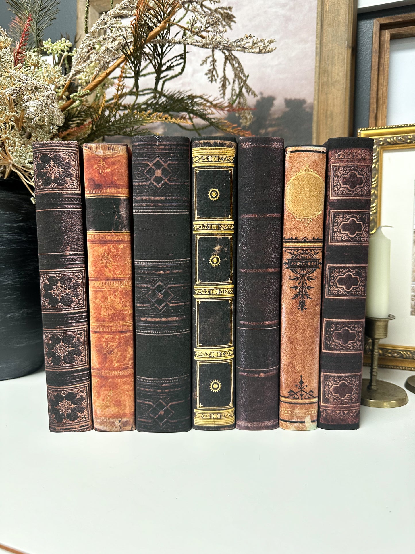 Vintage Inspired Wrapped Books- Build Your Set