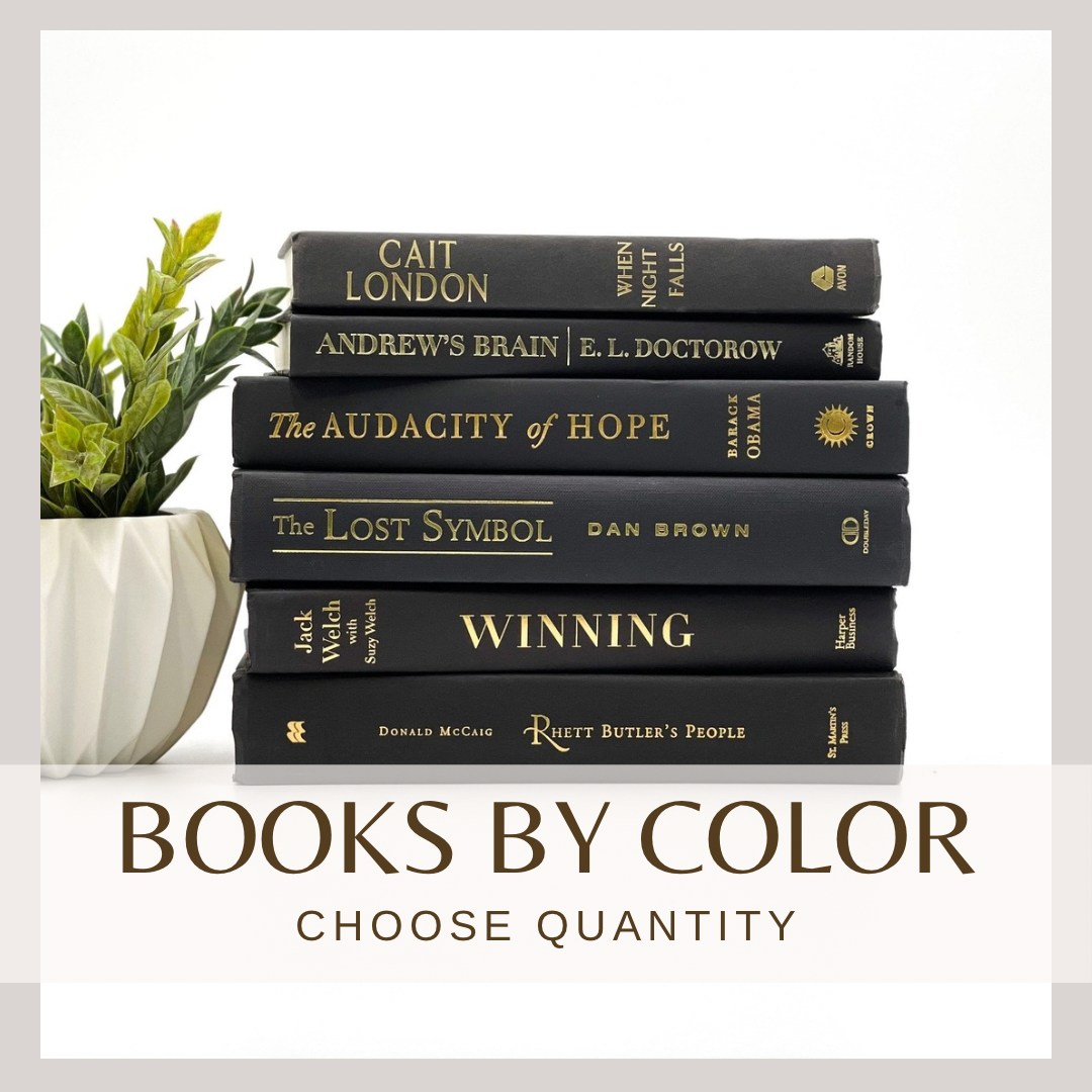 Books by Color- Black