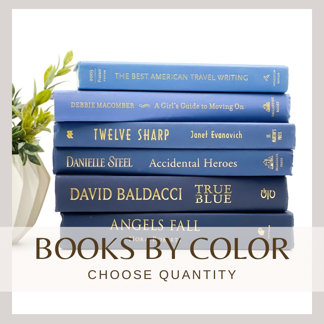 Books By Color- Blue