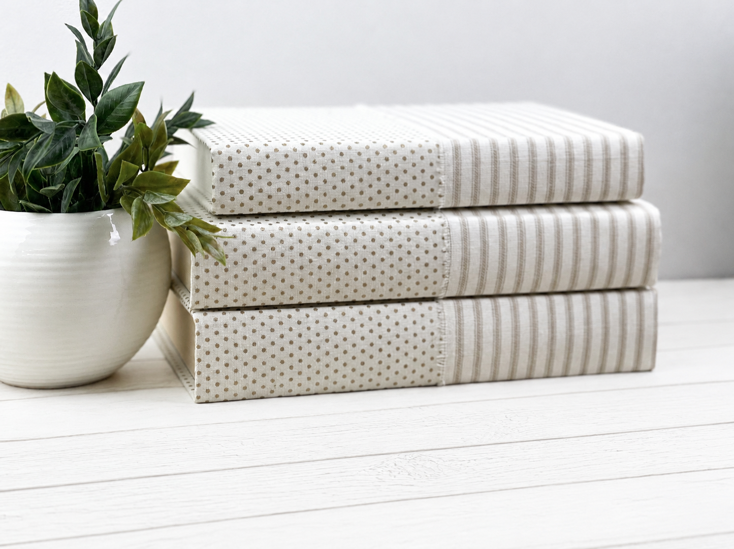 Cream Decorative Books