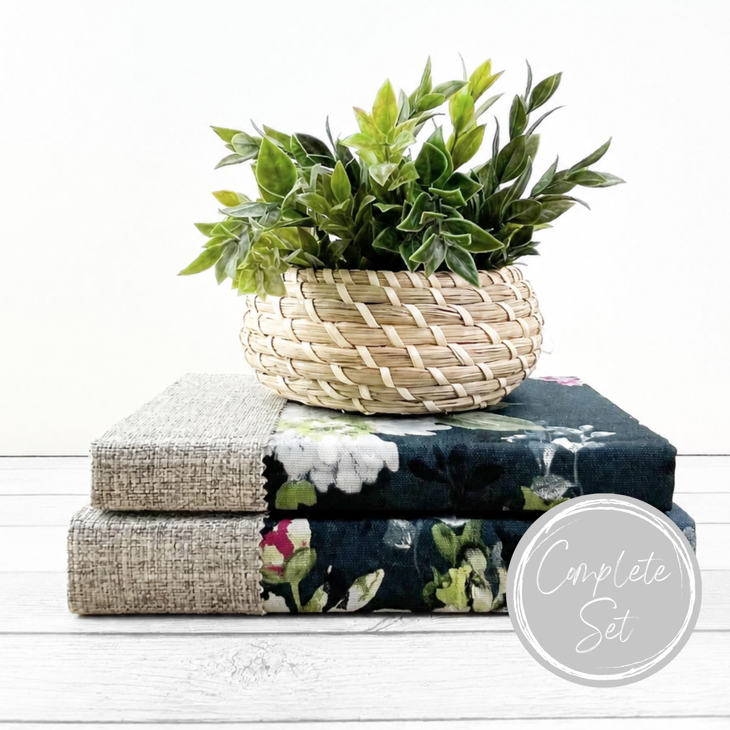 Blue Floral Home Decor