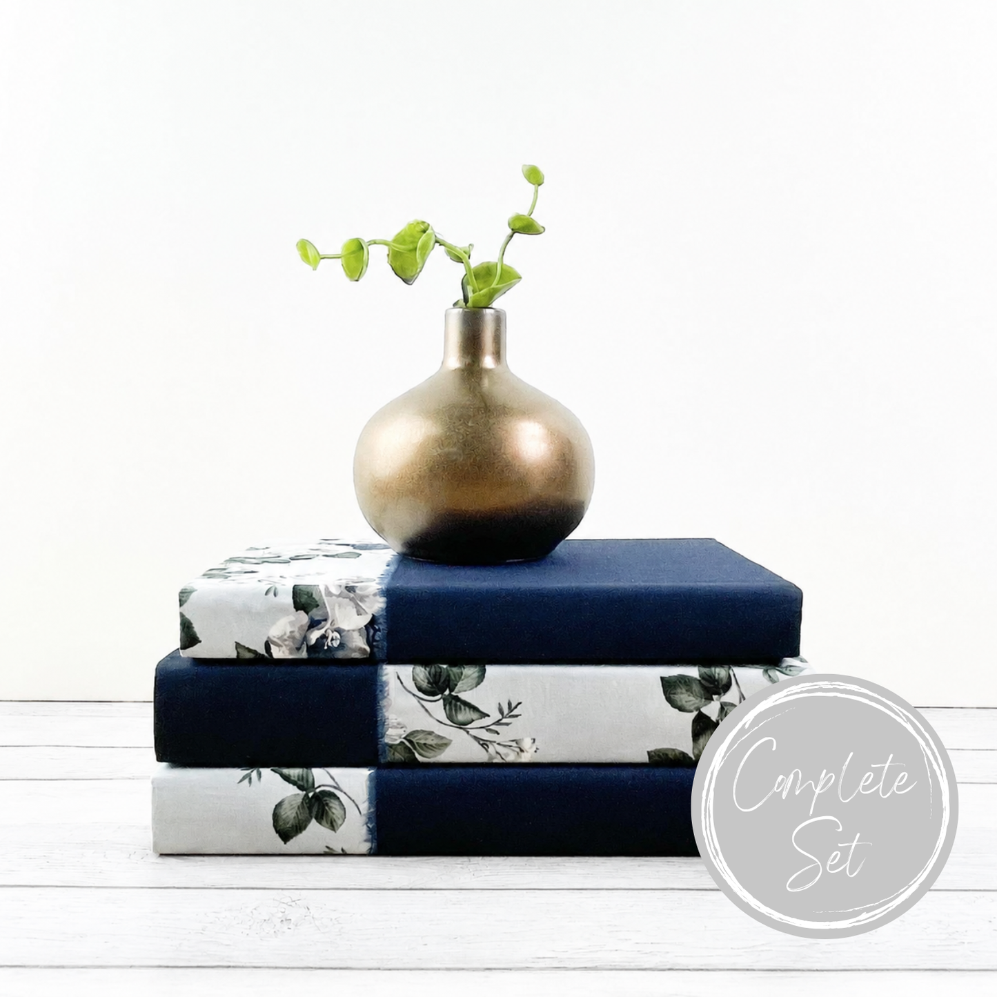 Blue Floral Home Decor