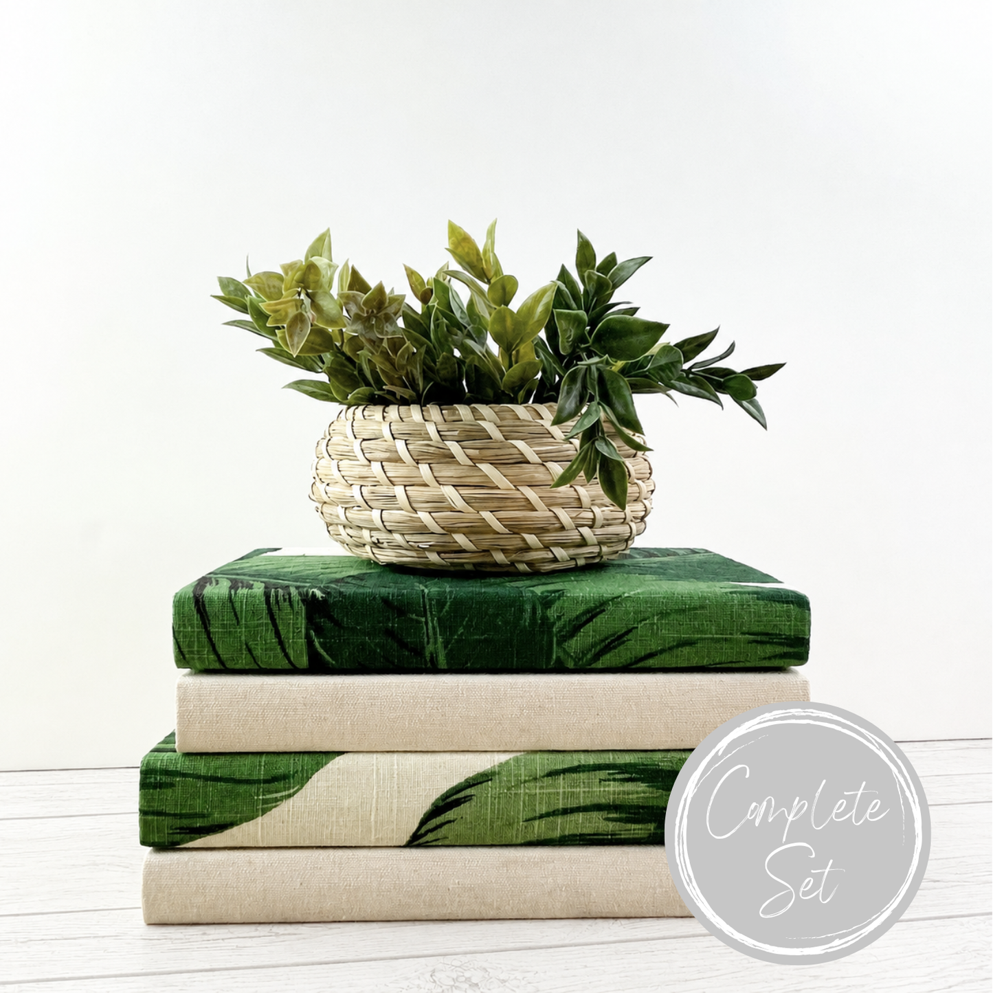 Botanical Books for Decor