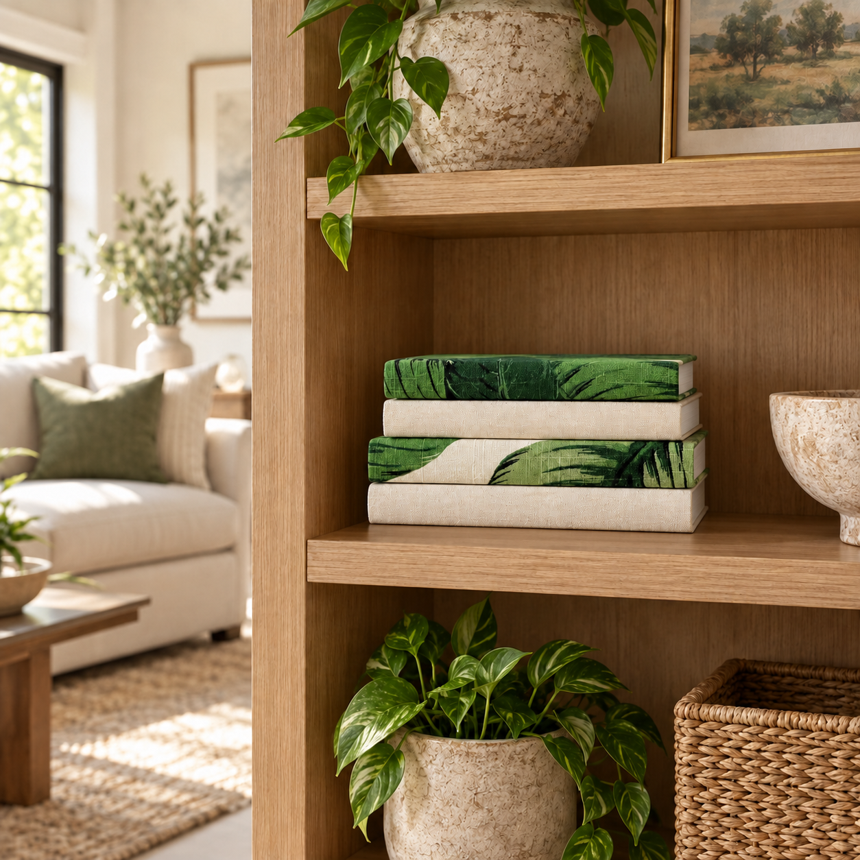 Botanical Books for Decor