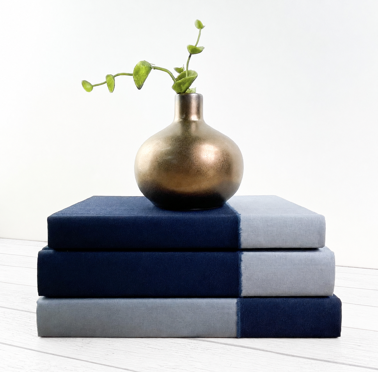 Shades of Blue Books for Decor