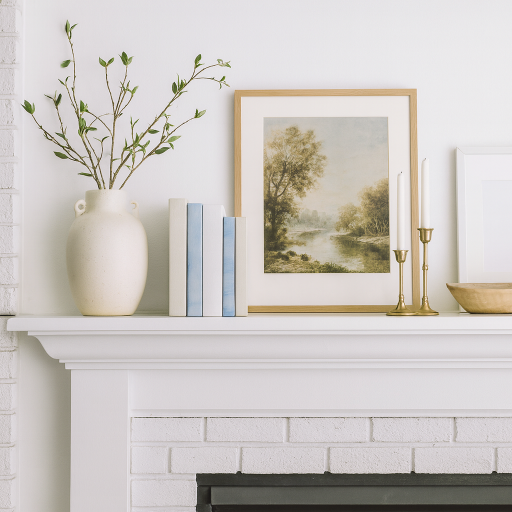 Blue and White Book Set