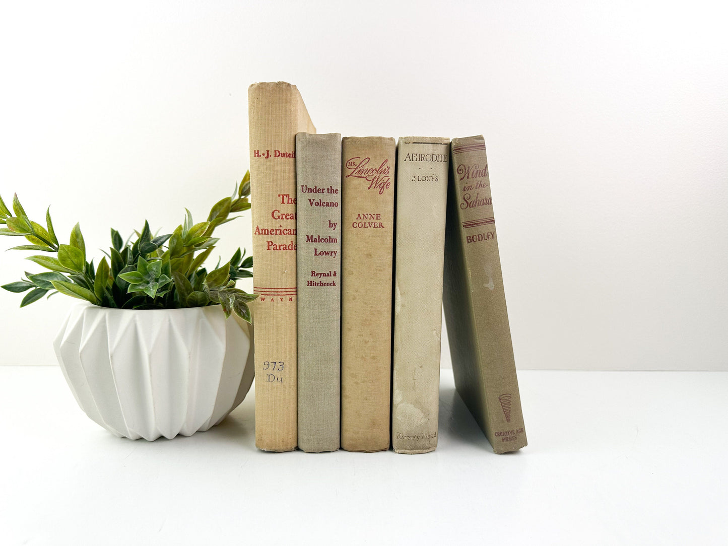 Books for Shelf Decor, Living Room Decor, Modern Decor, Book Bundle, Book Set