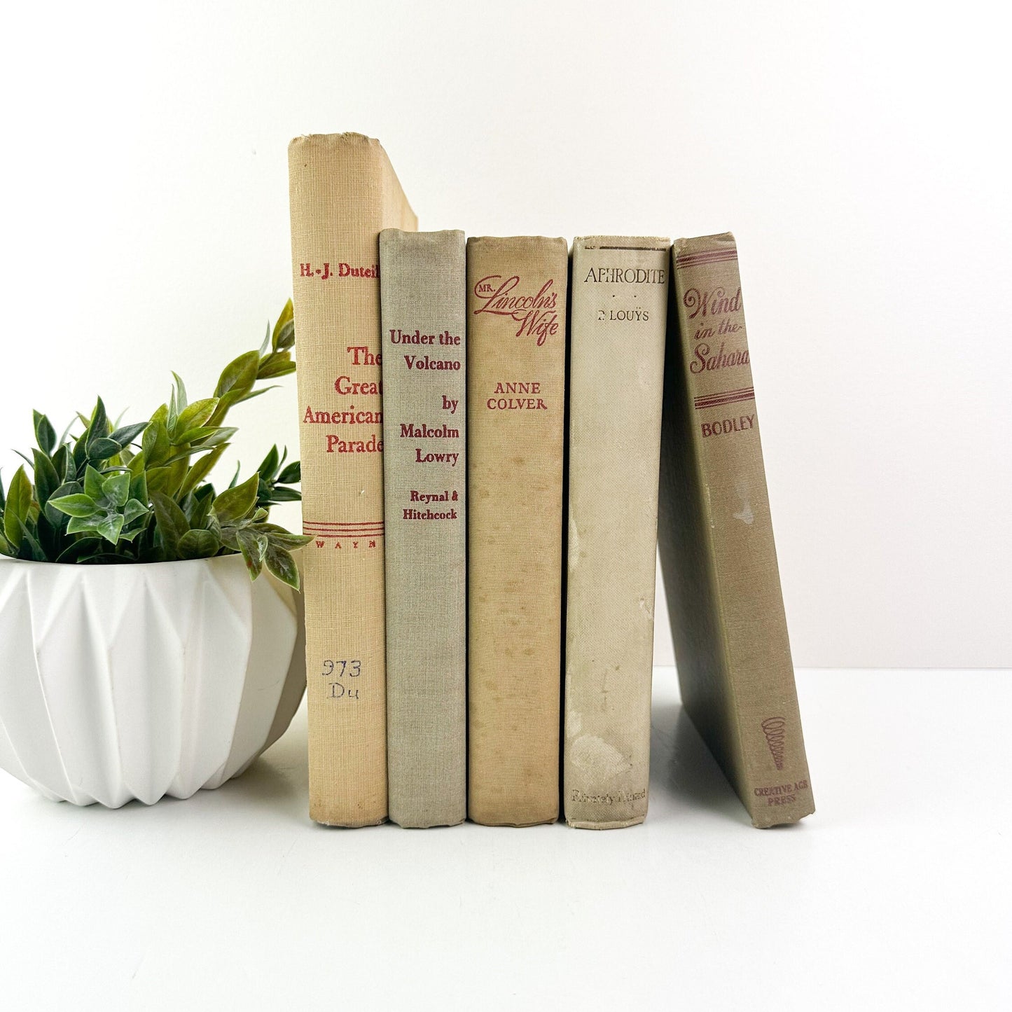 Books for Shelf Decor, Living Room Decor, Modern Decor, Book Bundle, Book Set