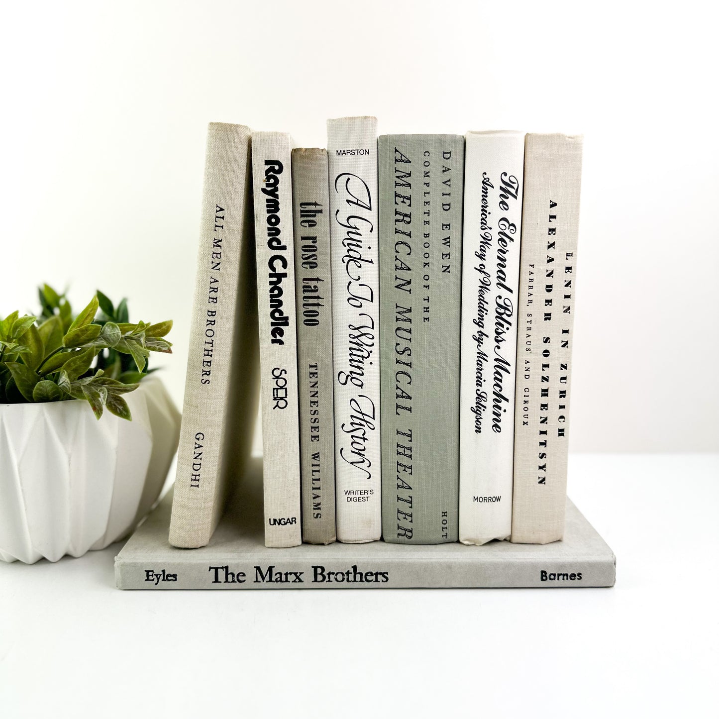 Neutral Books for Display