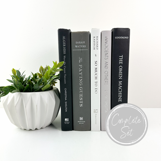 Neutral Books for Home Decor