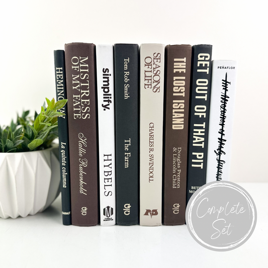 Books for Shelf Decor