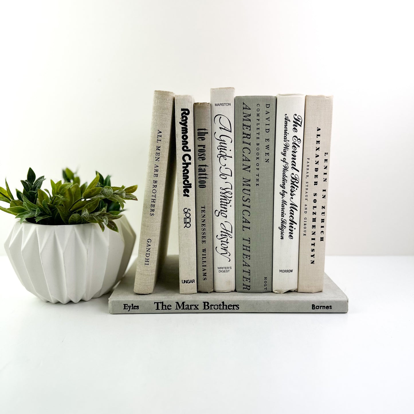 Neutral Books for Display