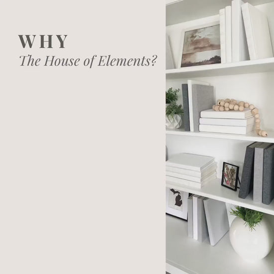 Floral Decorative Books for Living Room Decor