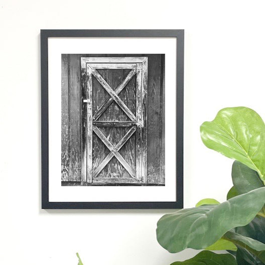 Rustic Barn Door Photograph