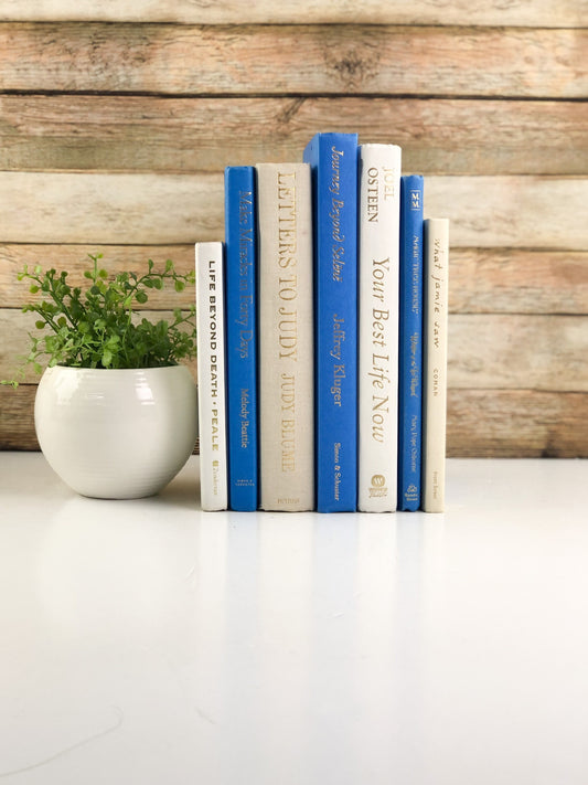 Blue and Cream Home Decor