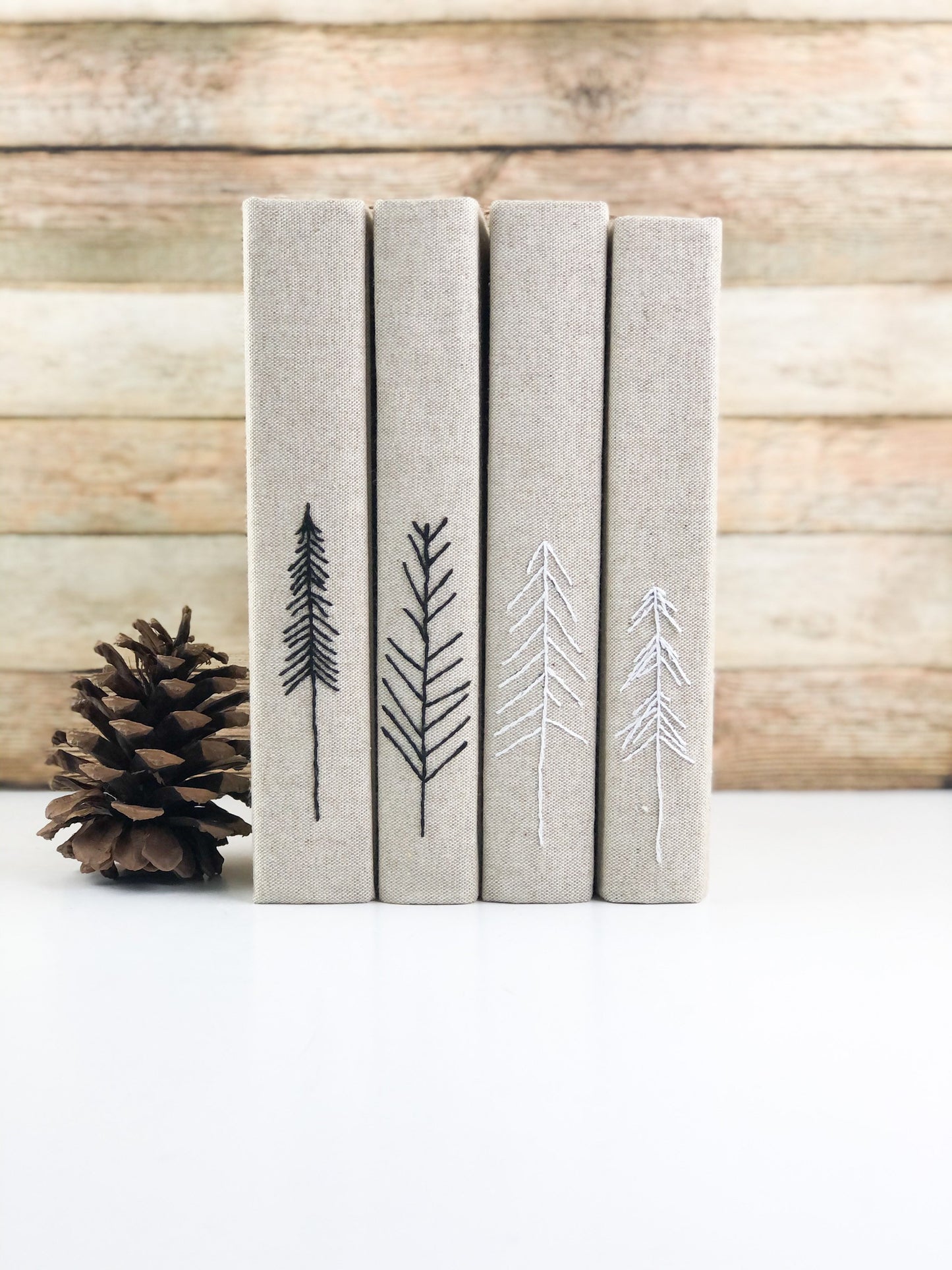 Christmas Tree Decor / Winter Shelf Decor / Decorative Books