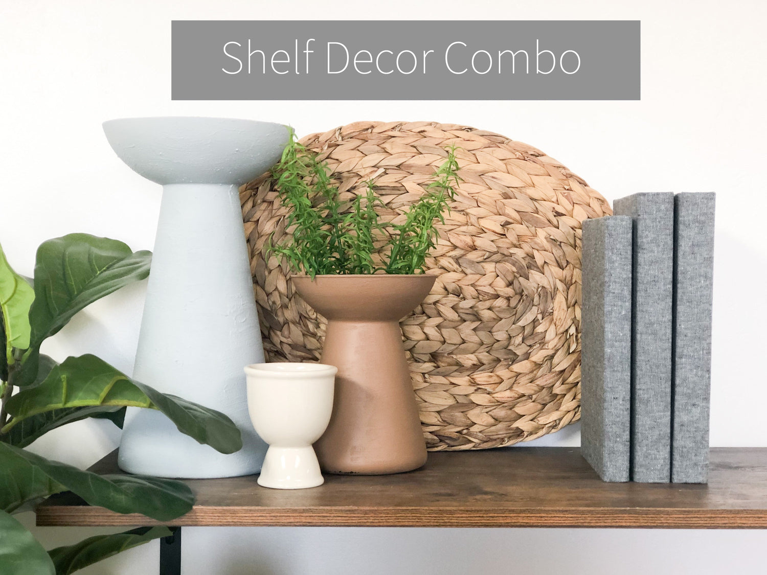 Curated Shelf Decor / You Get Everything / Decorative Books and Home Decor
