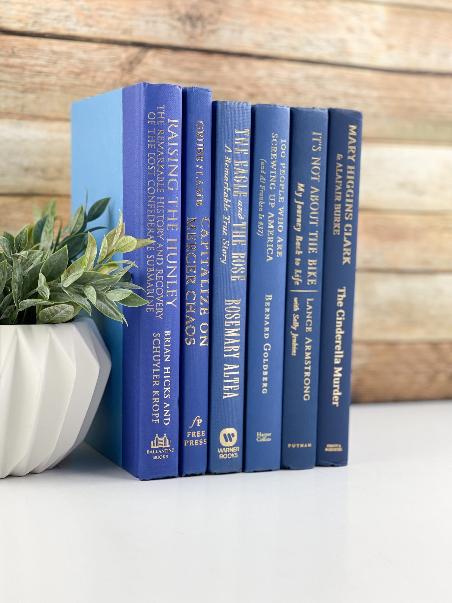 Blue Books for Decoration
