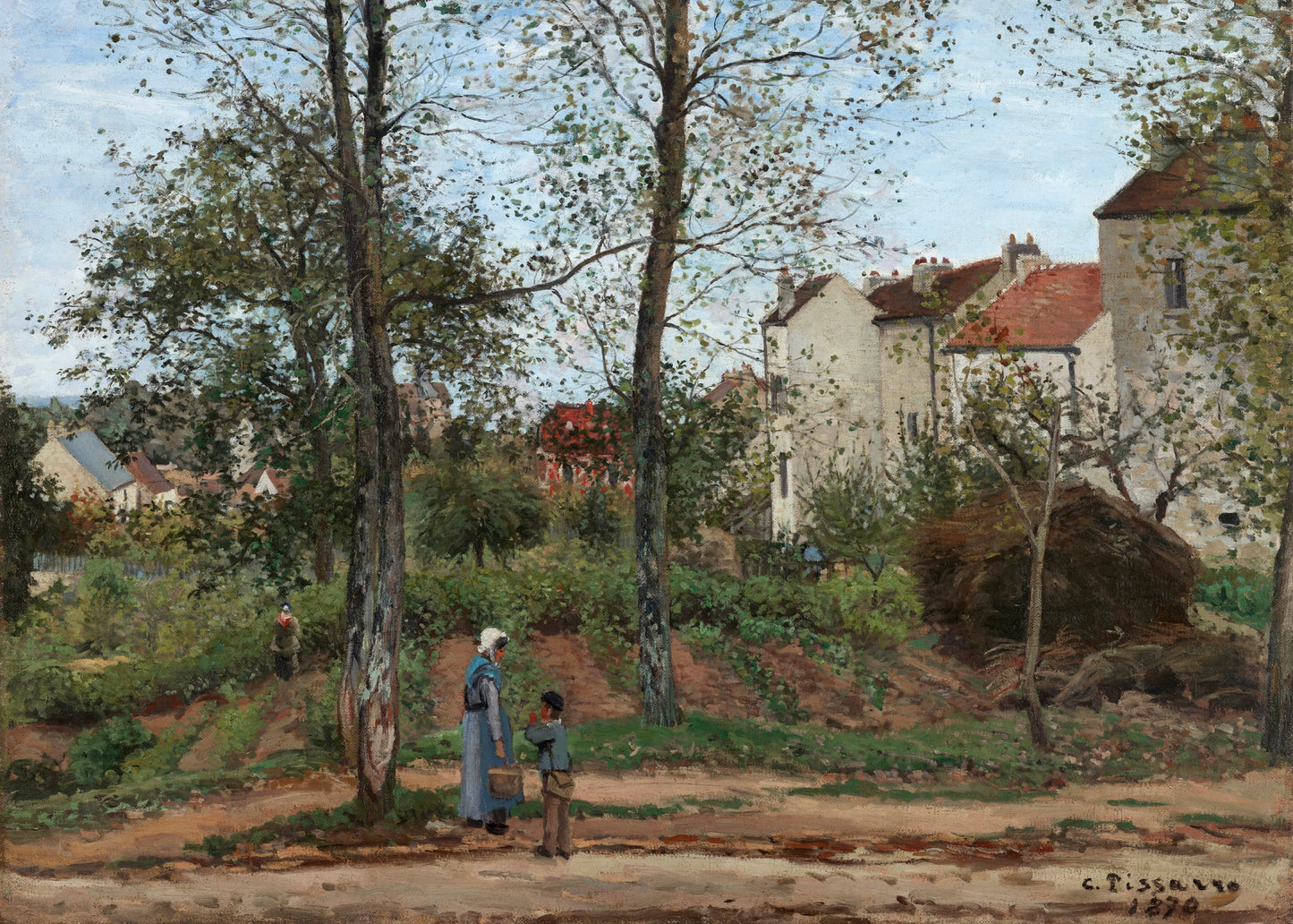 Landscape at Louveciennes 