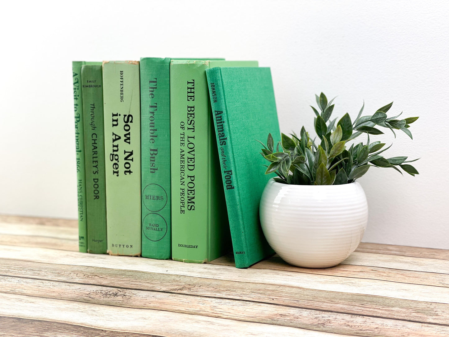 Green Books by Color