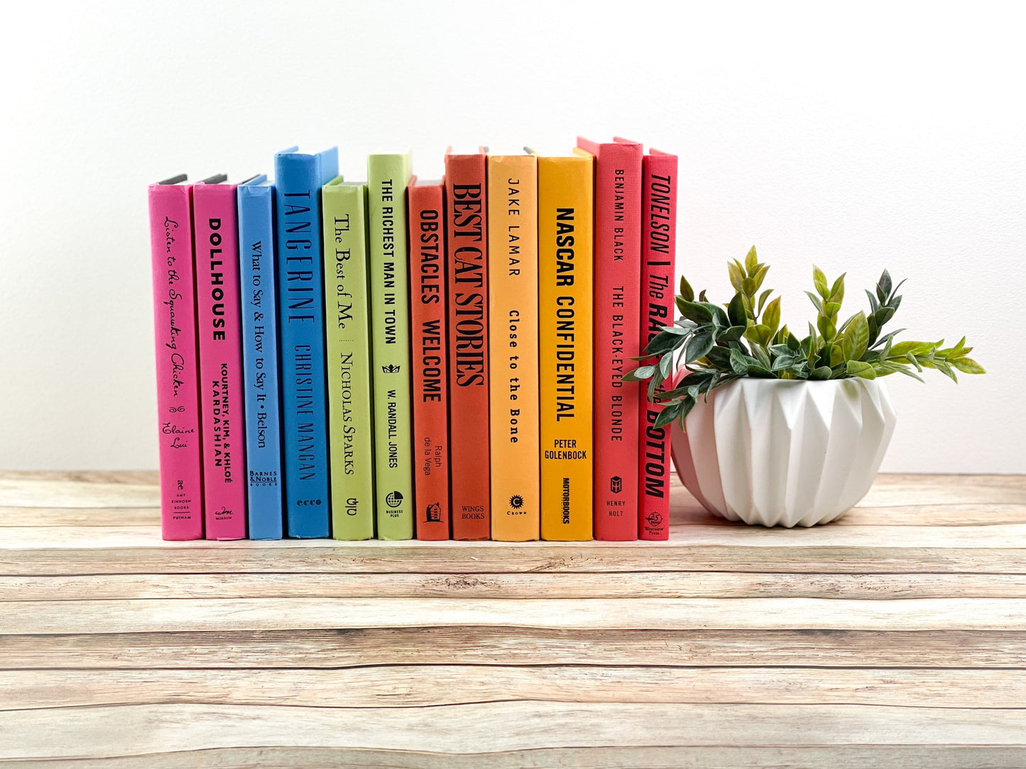 Colorful Set of Books