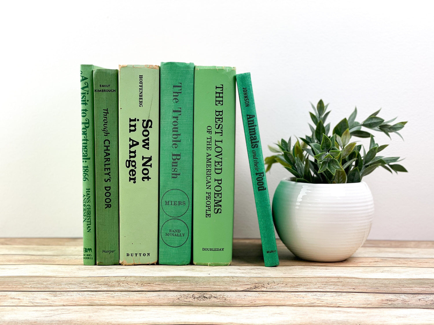 Green Books by Color