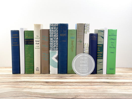 Decorative Book Bundle for Shelf Decor