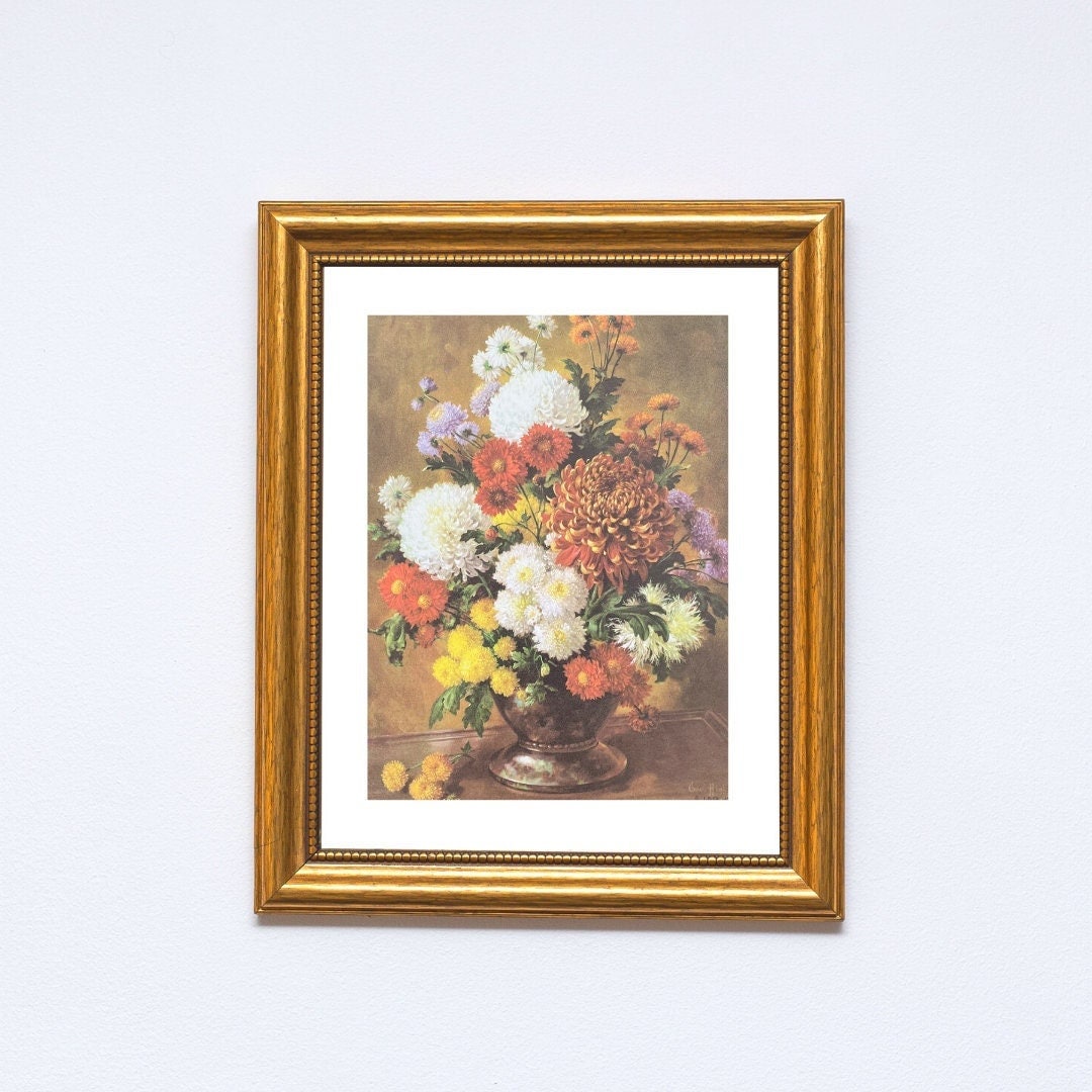 Vintage Floral Wall Art