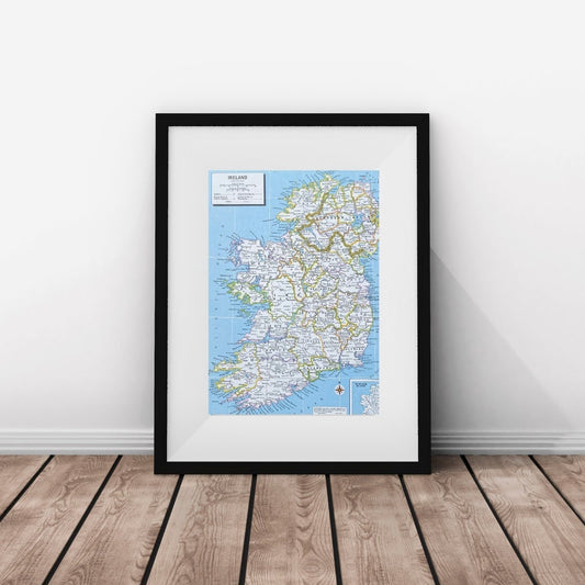 Map of Ireland