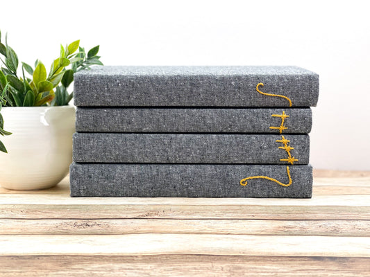 Embroidered Book Set