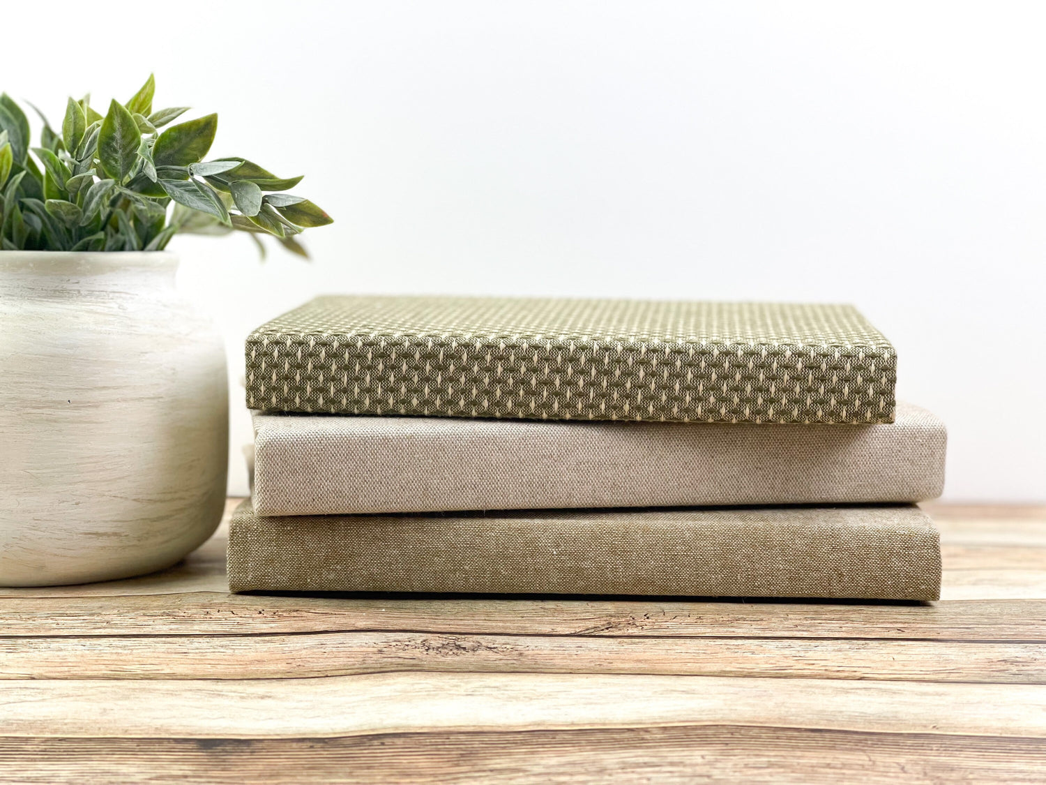 Linen Covered Books