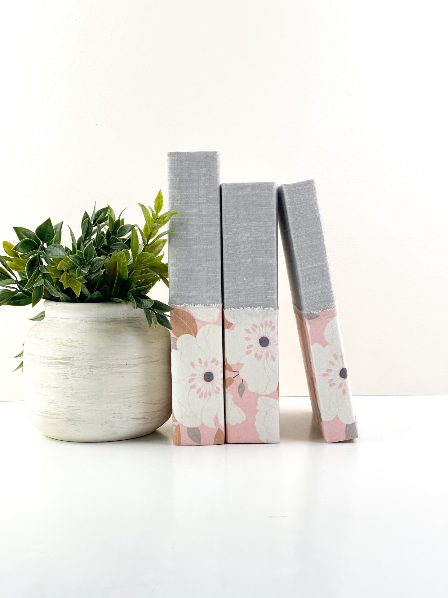 Pink and Gray Book Set