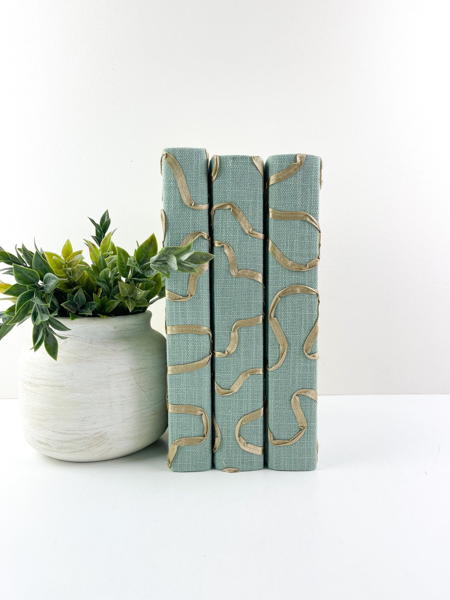 Green Decorative Books 