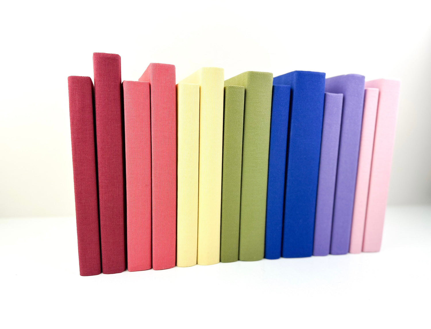 Rainbow Decorative Books for Shelf Decor