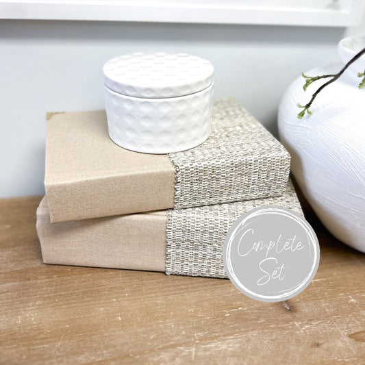 Fabric Covered Books